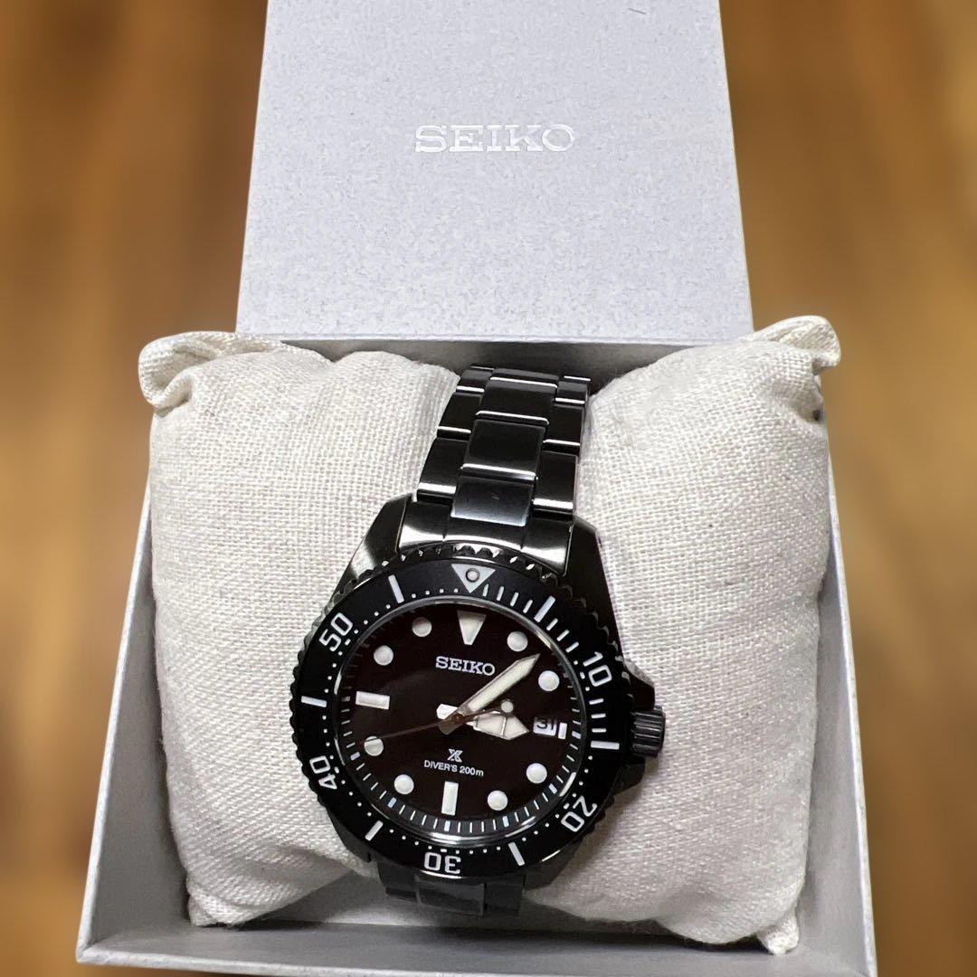 SEIKOプロスペック ダイバースキューバ ソーラー ウォッチ 時計