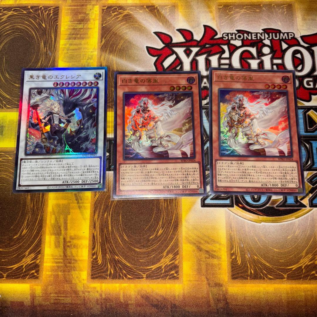 遊戯王 白き竜の落胤 黒き竜のエクレシア - メルカリ