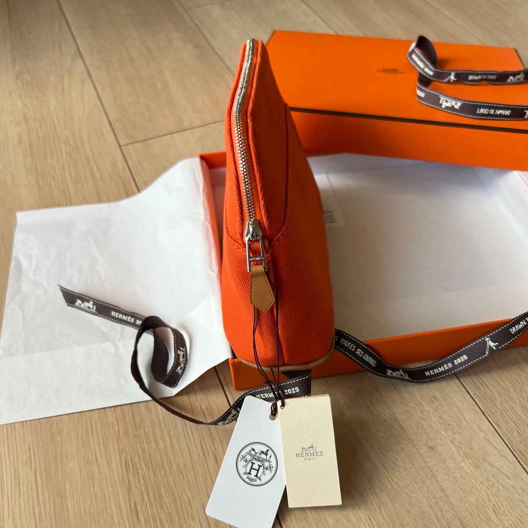 HERMESエルメス ポーチ 《 ボリード 》 ミニ PM オレンジ 新品未使用
