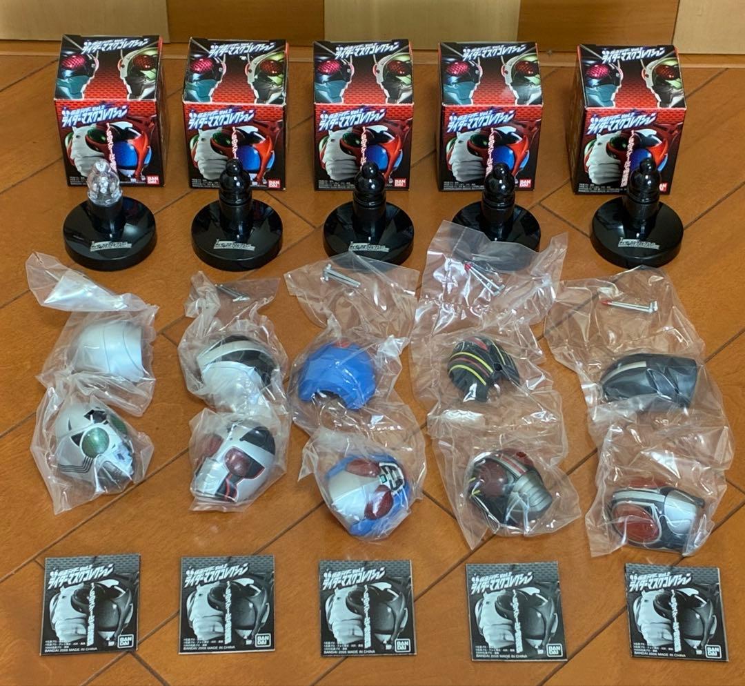 仮面ライダーマスクコレクションVol.2仮面ライダーBLACKまとめ売り！ マスクコレクション | ライダーマスコレ マスコレアーカイブ