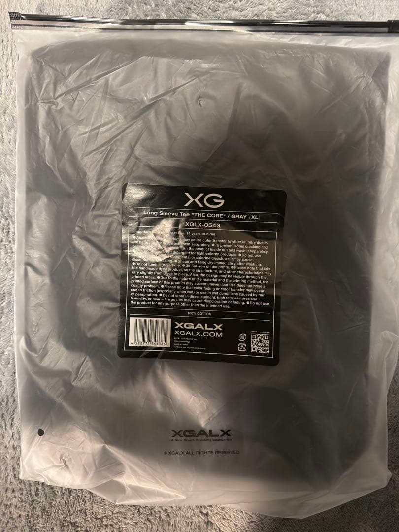 ハ*ト様 【新品未使用】XG THE CORE ロングスリーブT GRAY XL - メルカリ