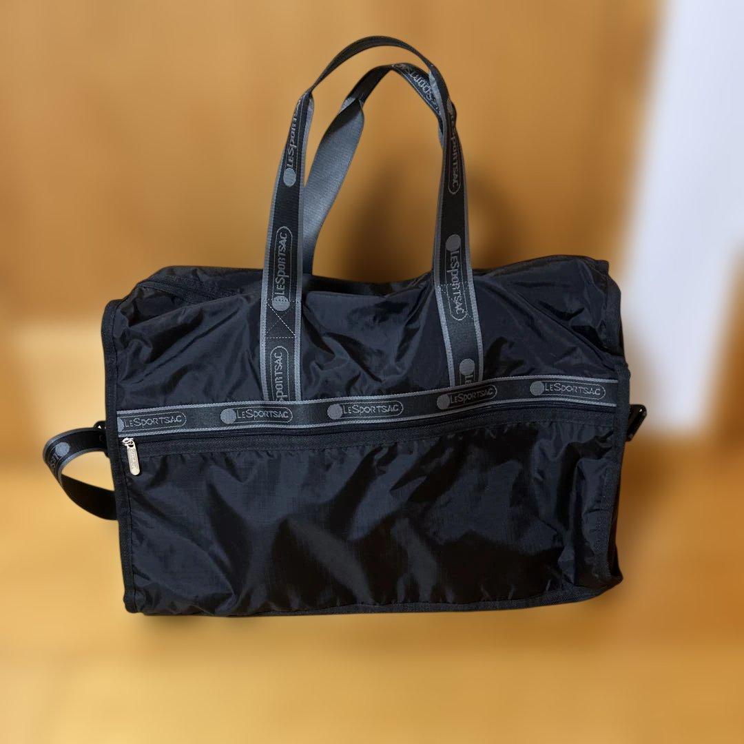 レスポートサック　ボストン黒バッグ