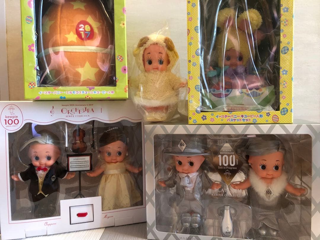 キューピー　コレクションシリーズ（人形）　5点セット