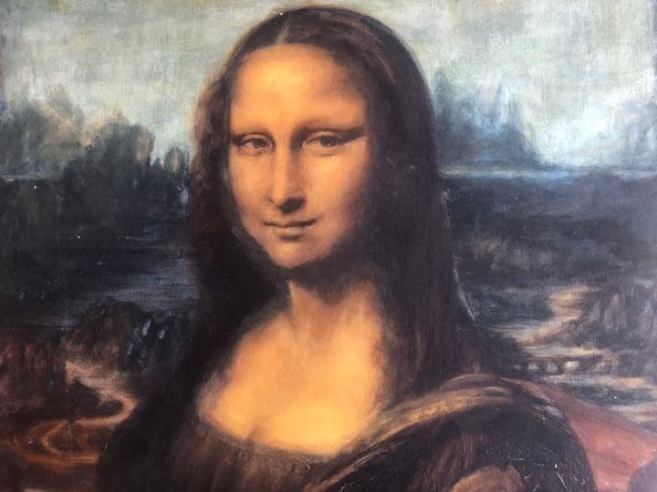 ５年間かけたモナリザの模写 5年間かけたモナリザの模写 5年間かけたモナリザの模写 5年間かけた