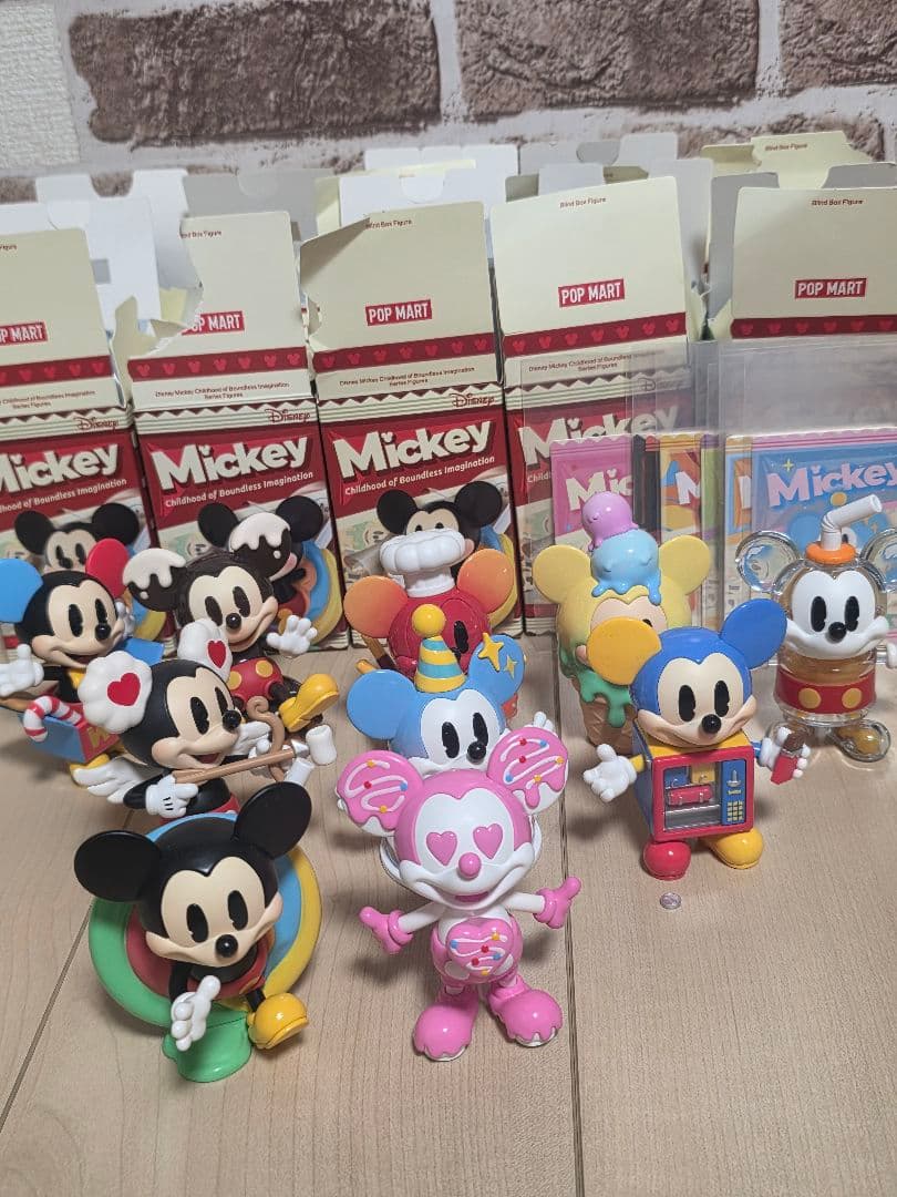 popmart ミッキー Disney Mickey Boundless Creativity Series Figures - POP MART
