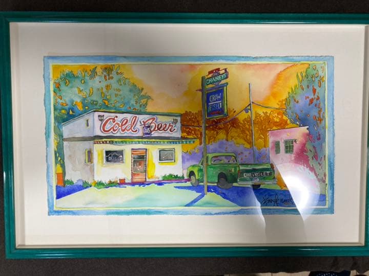 ジェニファーマークス　水彩画 agmotokawa_jenifarmarkusu-