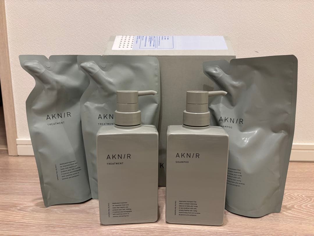AKNIR シャンプー・トリートメント5個セット