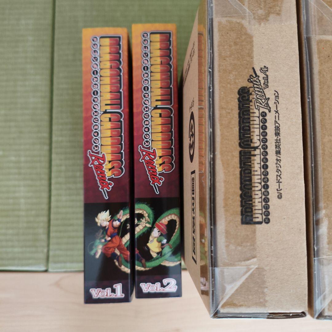 新品未開封　ドラゴンボール カードダス リミックスvol.1〜5 コンプリート