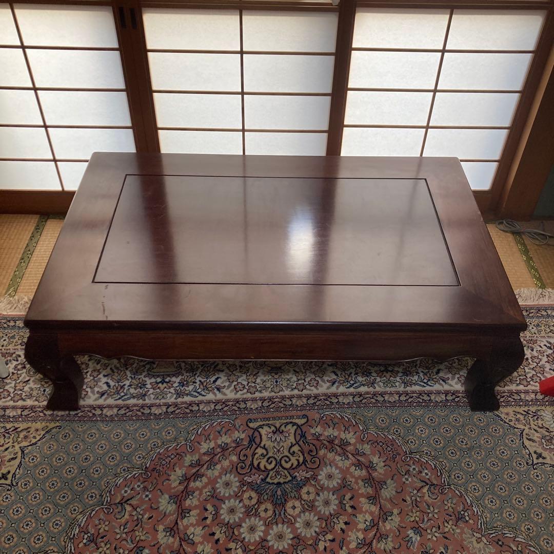 木製座卓 レトロ