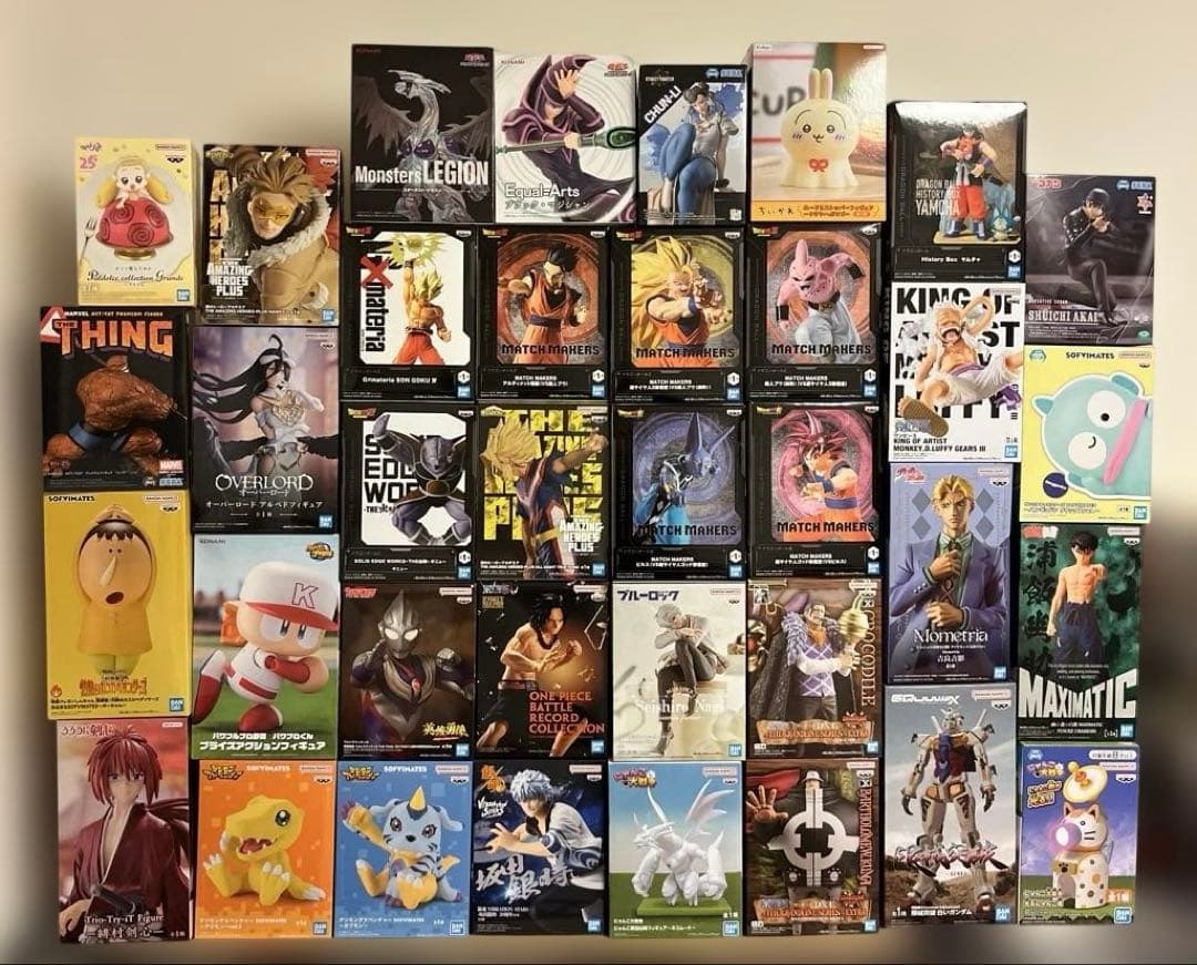 アニメ・コミックキャラクター フィギュア コレクション 36個　まとめ売り