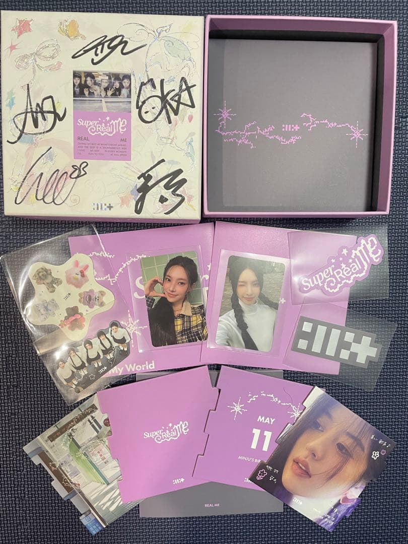 の*り様 ILLIT アルバム　サイン入り　アイリット　ミンジュ　NewJean