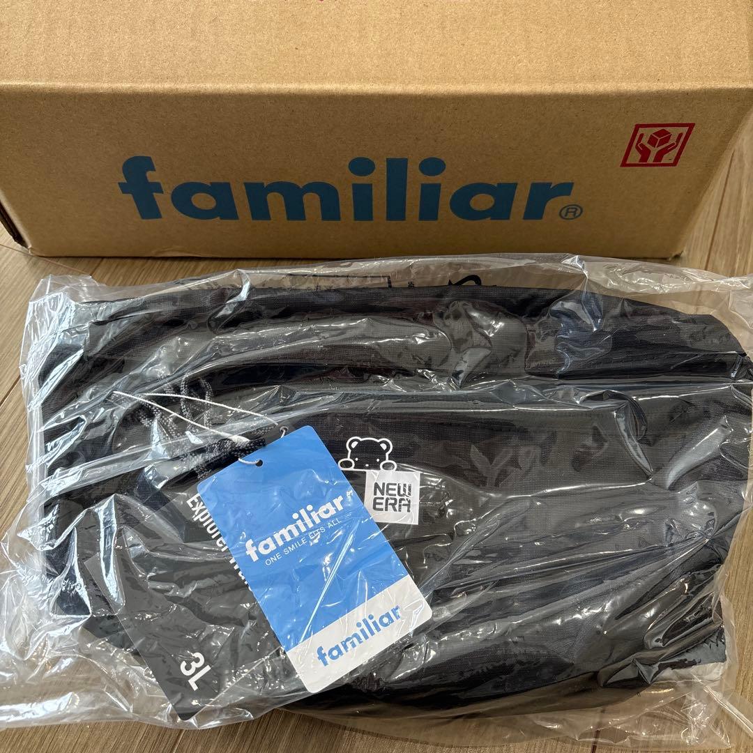 完売品】familiar×NEW ERA ボディバッグ ファミリア ニューエラ - メルカリ