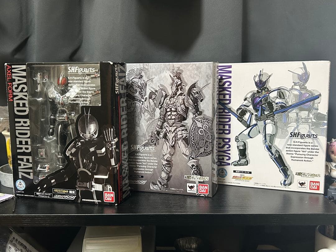 S.H.Figures 仮面ライダーファイズ 3体セット