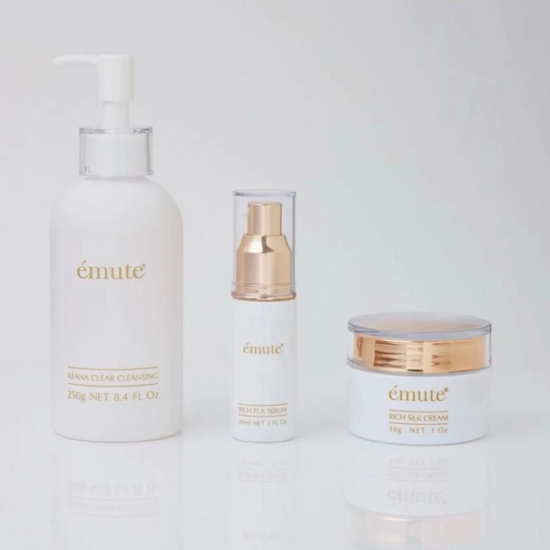 エミューテ クレンジング セラム 美容液 emute クリーム　セット