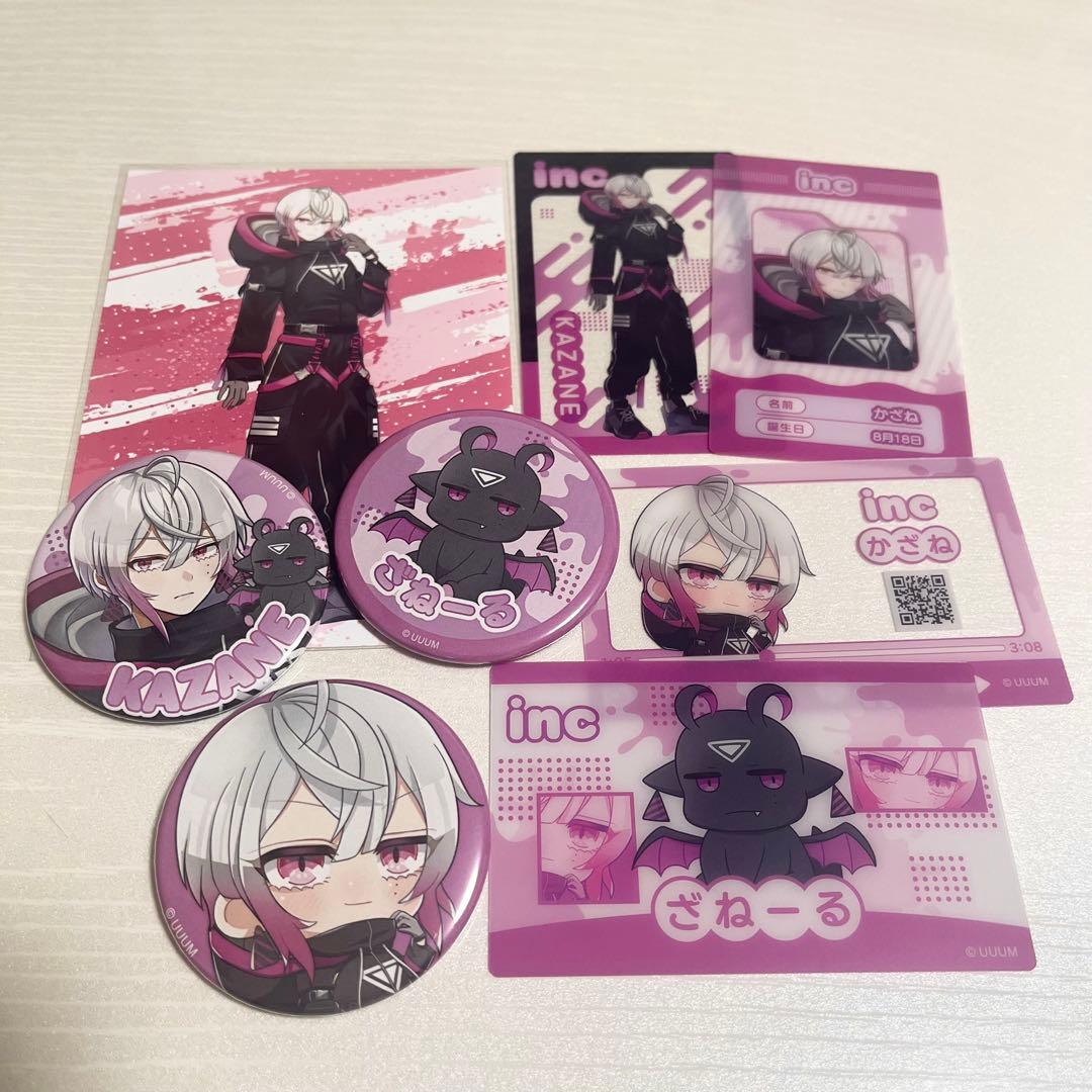 いんく かざね セット (カード 缶バッチ ブロマイド) - メルカリ