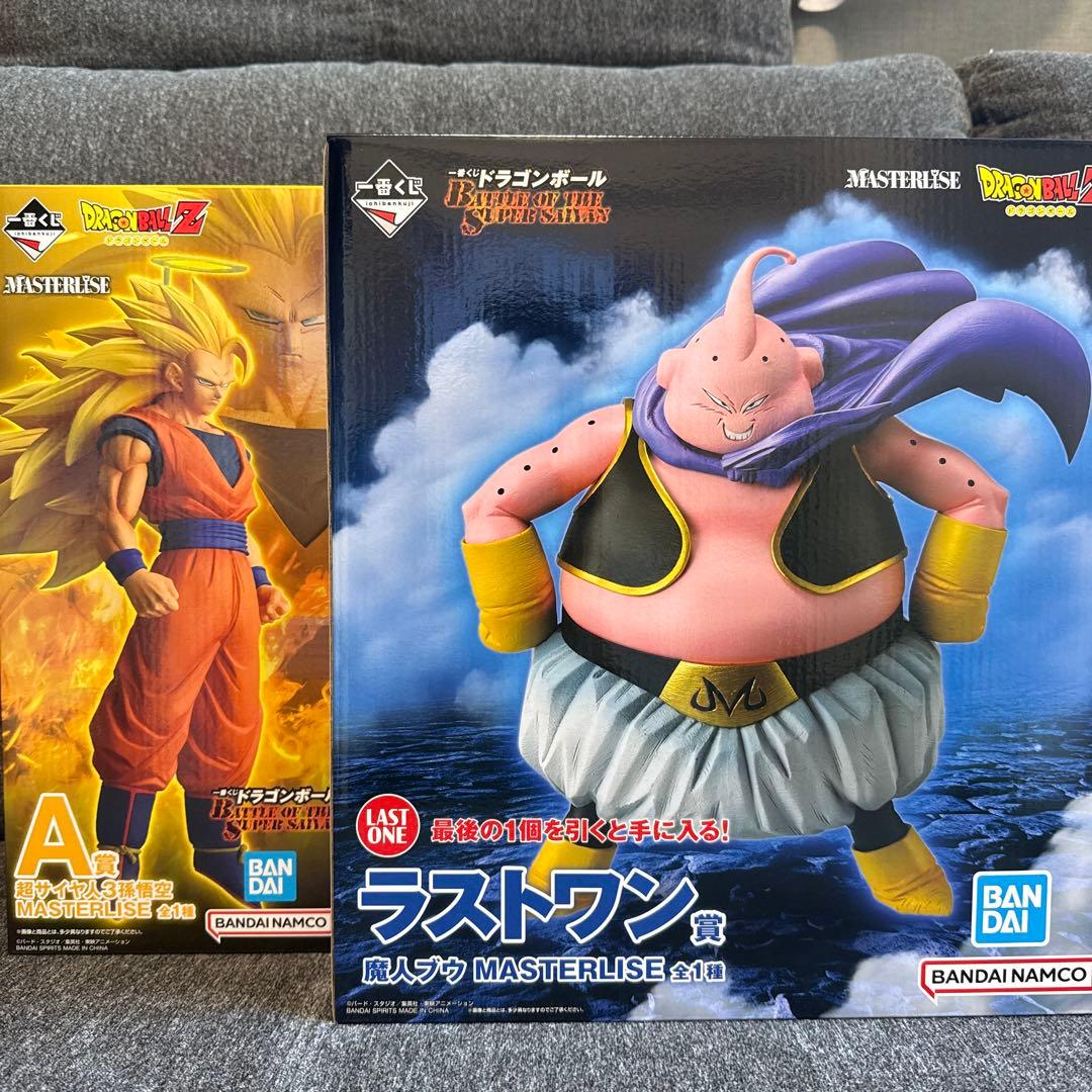 一番くじ ドラゴンボール A賞 超サイヤ人3孫悟空 ラストワン賞 魔人ブウ