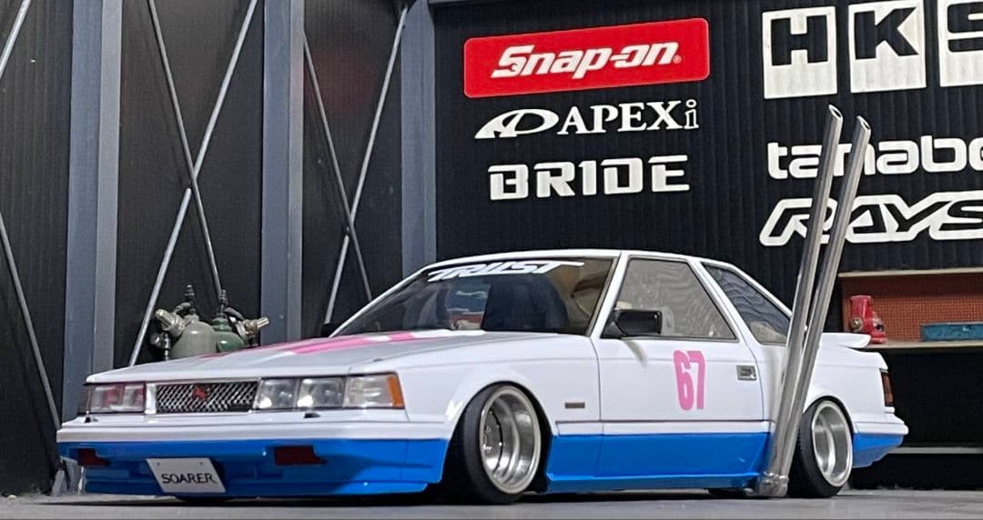 1/18 IG シャコタンブギ　ハジメのソアラ仕様★新品【改カスタム★】