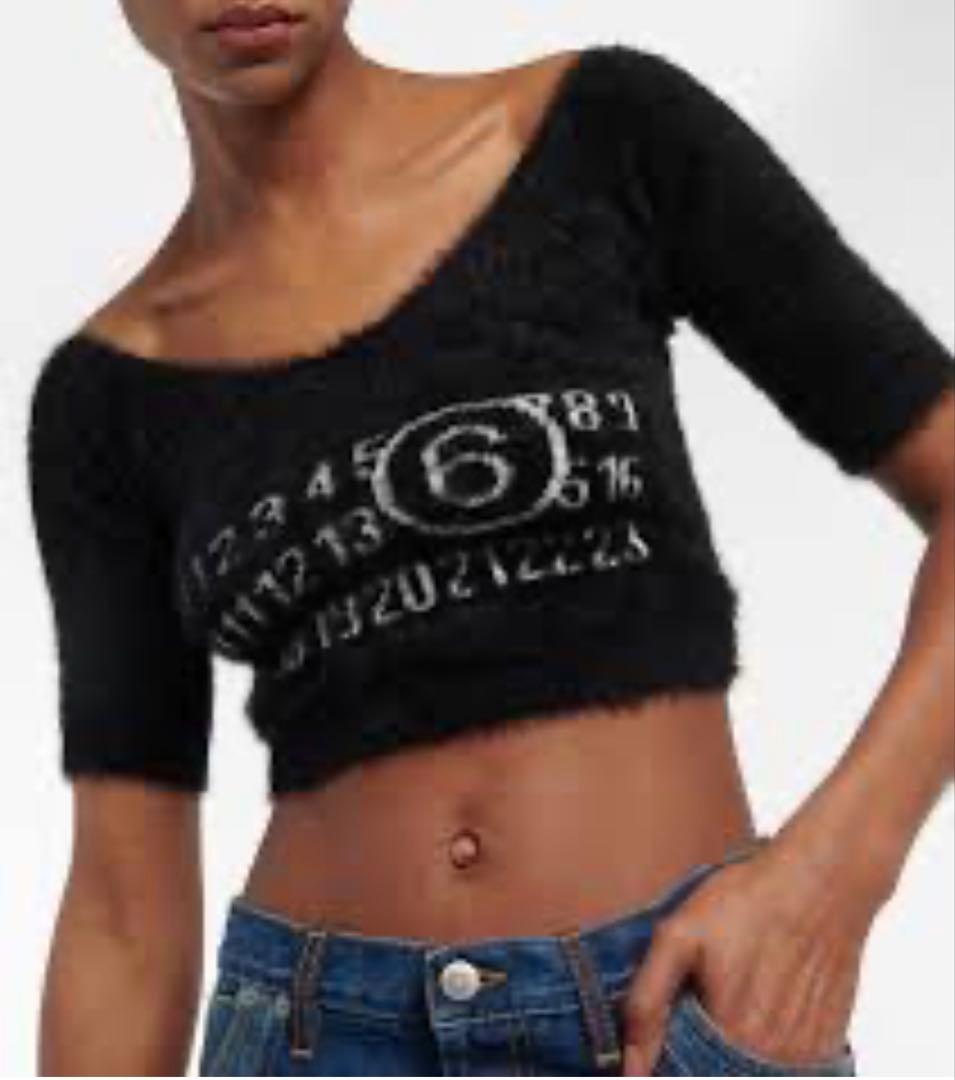 MM6 トップス　オフショルダー