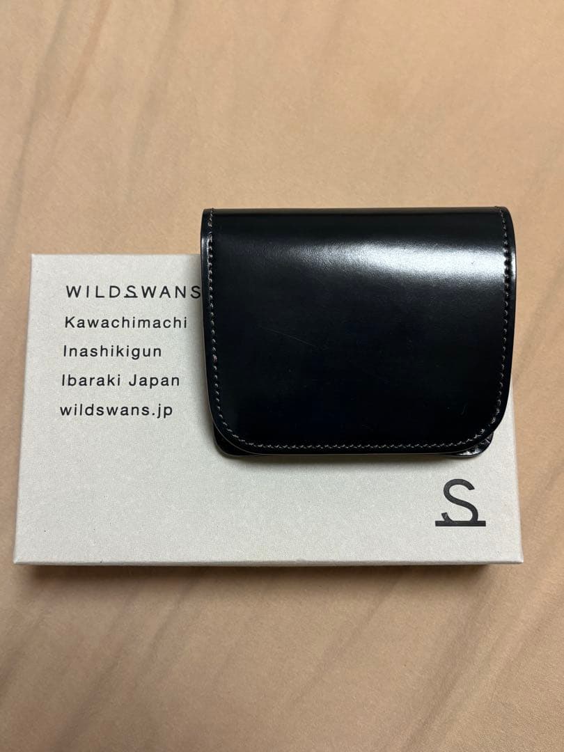 WILDSWANS CASA カーサ コードバン×型押しサドル インテンスブルー