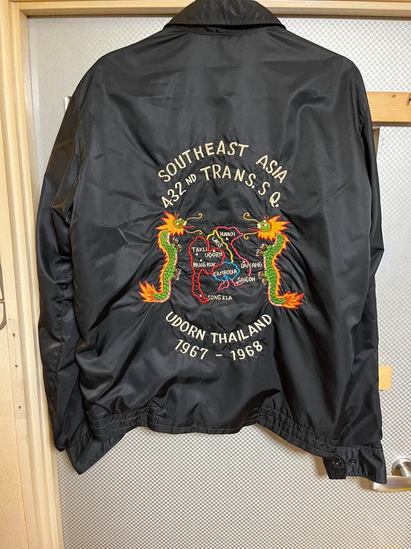 スーベニアジャケット オリジナル 60's タイ スカ ベトジャン ビンテージ 60's スーベニアジャケット 