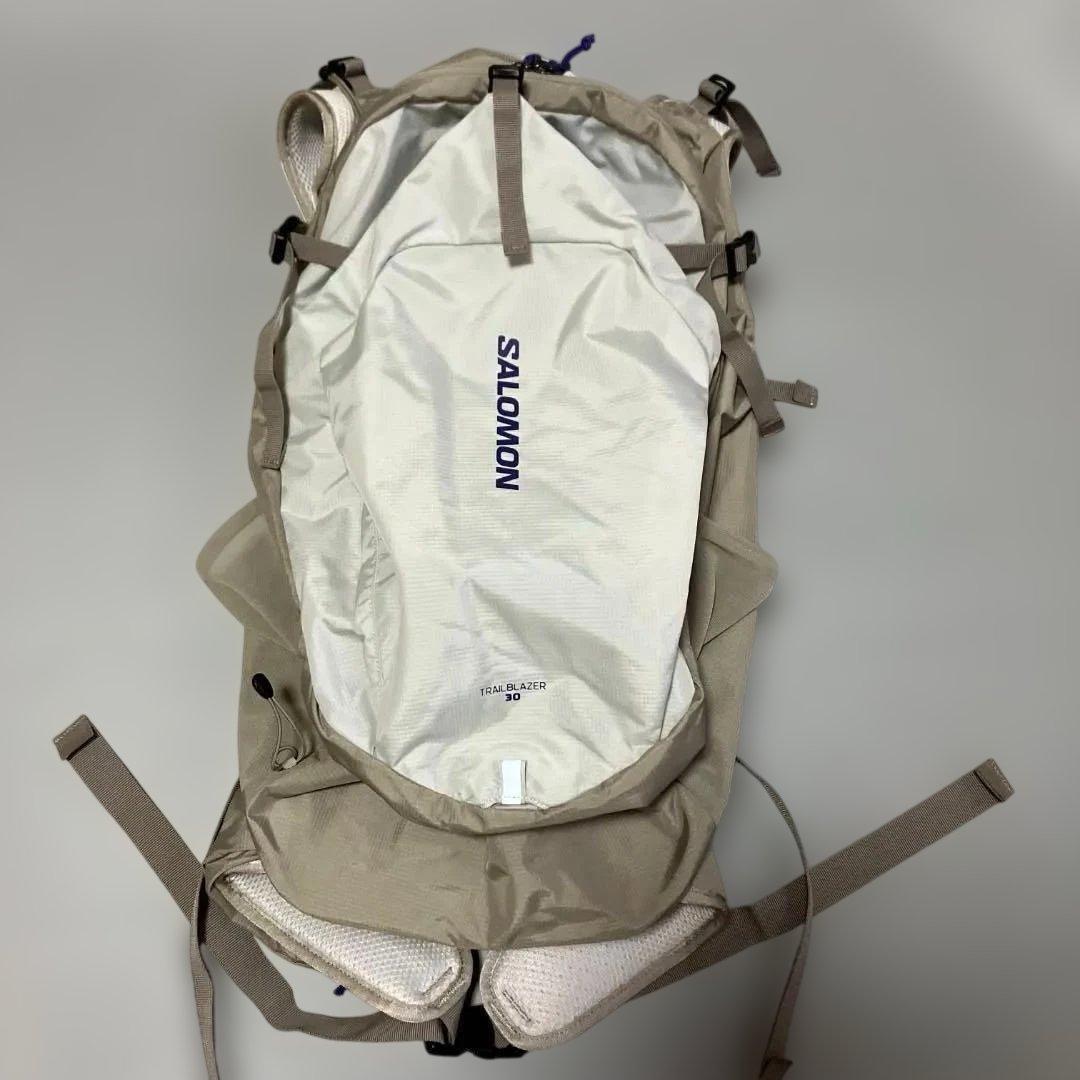 SALOMON Trailblazer 30 バックパック　グレー　ホワイト TRAILBLAZER 30 Grey | Salomon