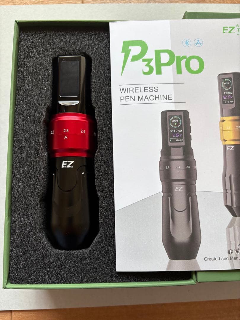その他 EZ P3 pro tattoo machine EZ P3 Pro Wireless Battery Tattoo Pen Machine — Six Options