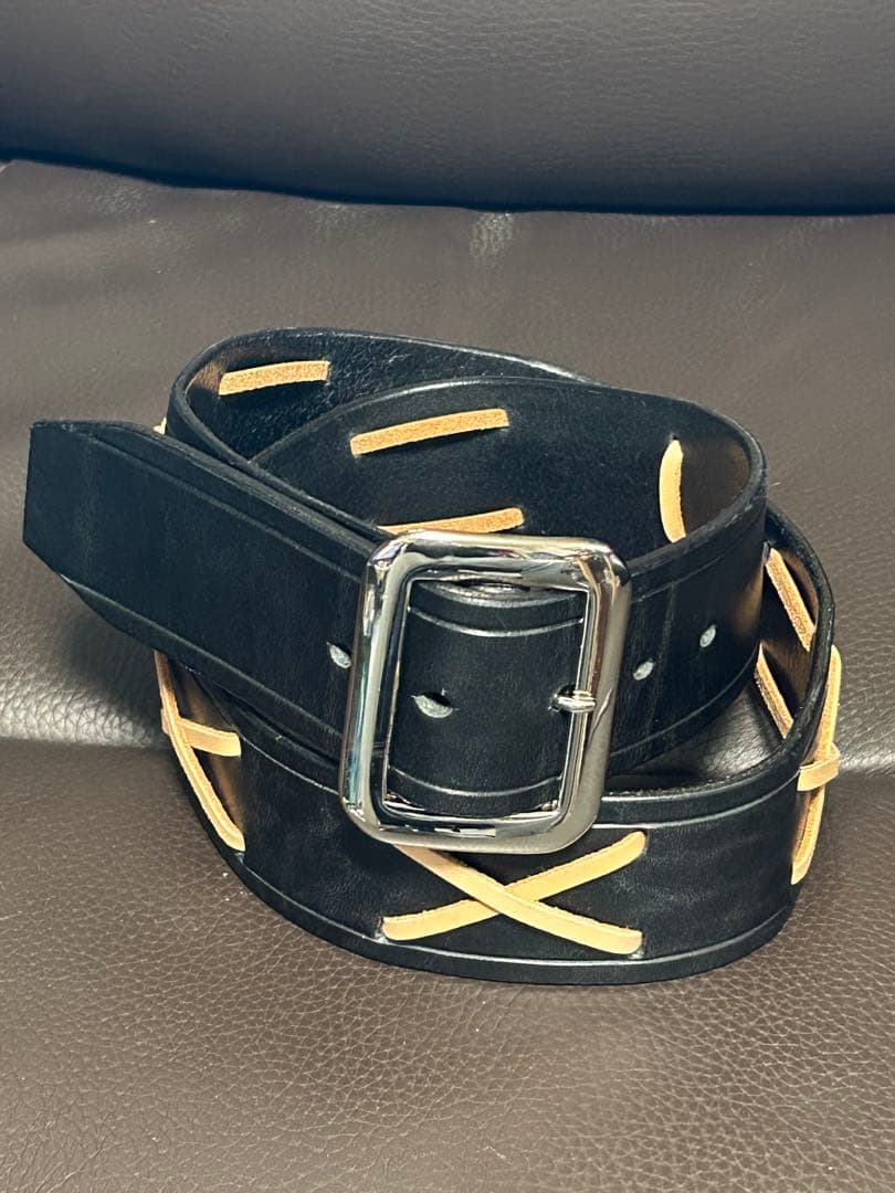 卍・乱暴者』THEWILD・ONE黒ジョニーベルト