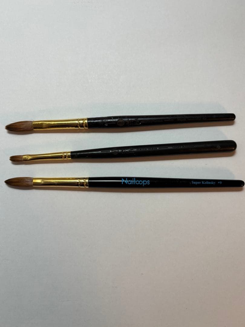 Nailoops スーパーコリンスキー アクリルブラシ　松正 ネイル検定