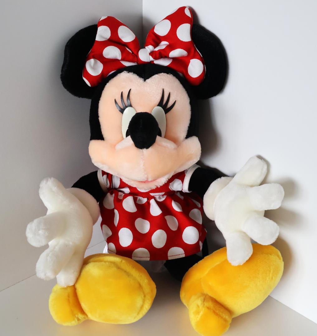 新品★DISNEY★ミニーマウス ぬいぐるみ ★ 大きいサイズ 40 cm♪♪♪ Amazon.co.jp: Disney ディズニー Minnie Mouse Plush ミニーマウス