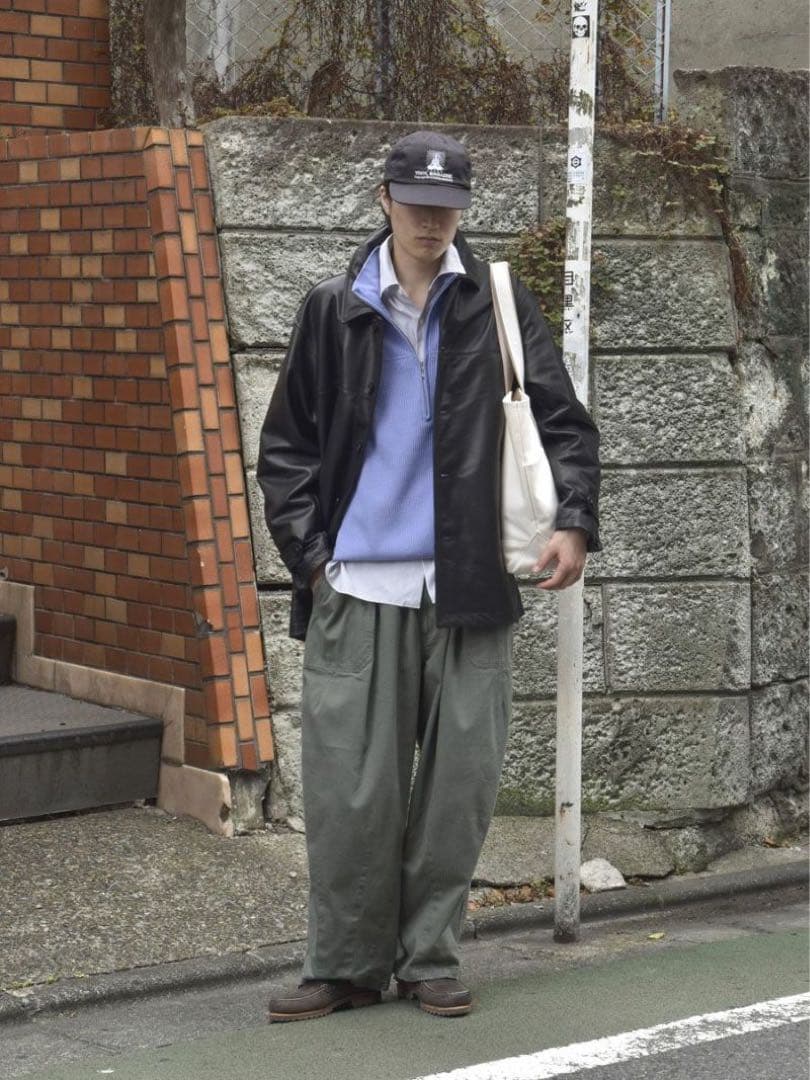 値下げ！25AW UNIVERSAL PRODUCTS LEATHER コート3