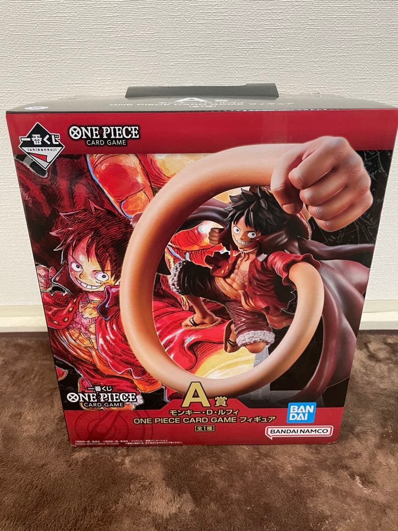 ワンピースカード 一番くじ A賞 ルフィ フィギュア