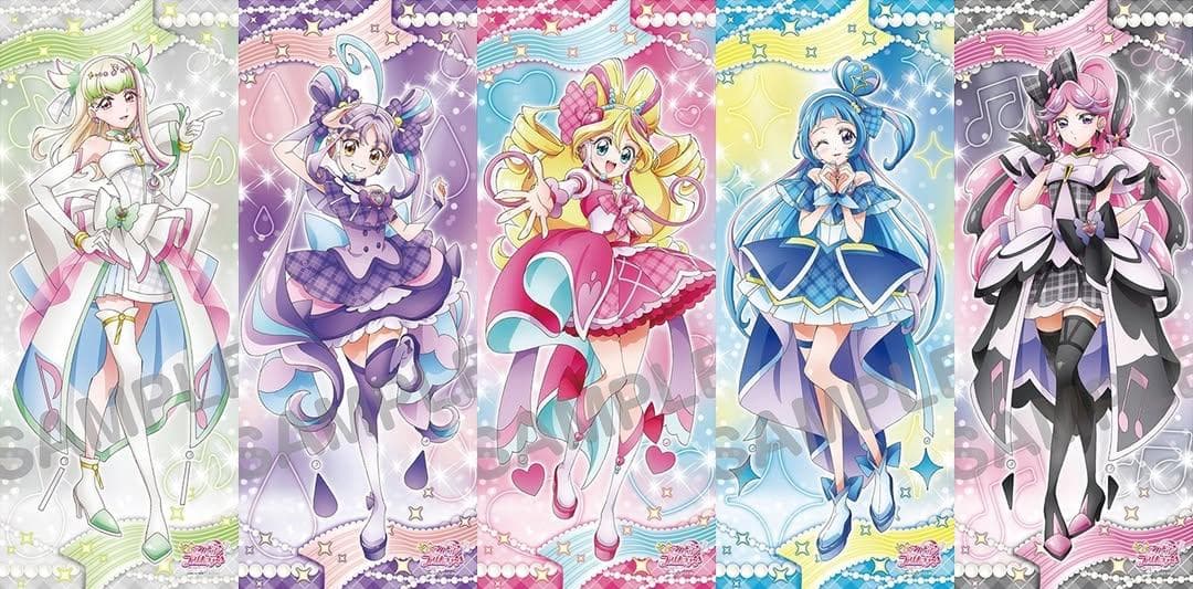 キミとアイドルプリキュア 等身大タペストリー５種セット