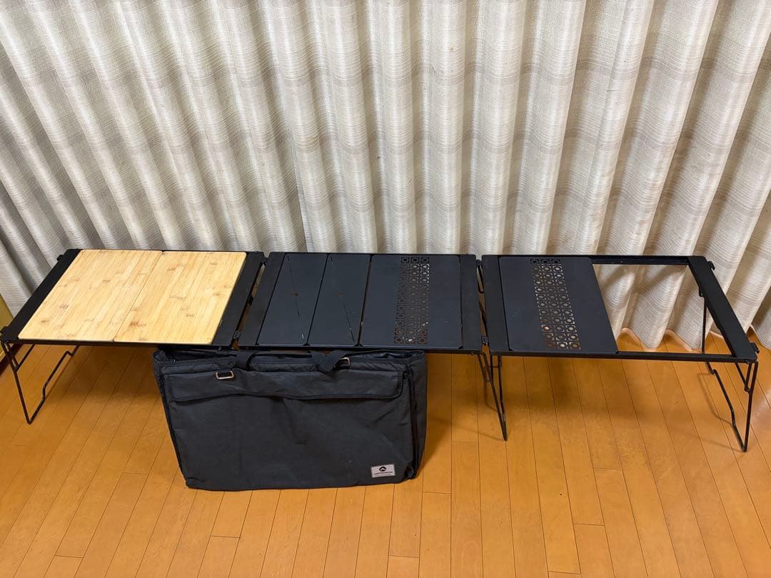 キャンピングムーン　IGT ブリッジテーブル セット　収納バッグ付き CAMPINGMOON キャンピングムーン IGT ブリッジテーブル IGT用メッシュ