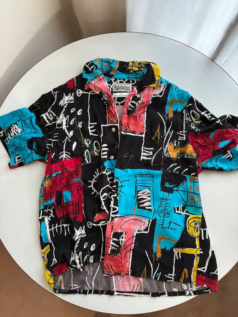 ワコマリア　WACKO バスキア 半袖シャツ　Sサイズ