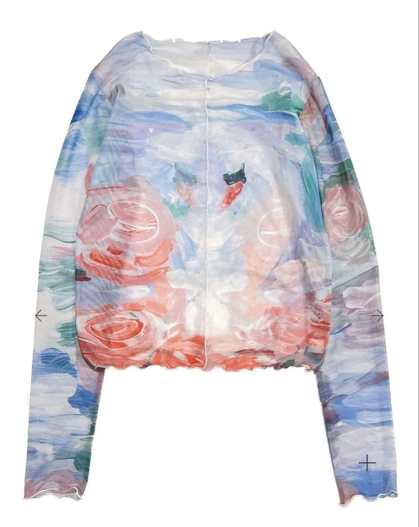 POPPY スワンシースルートップス - メルカリ