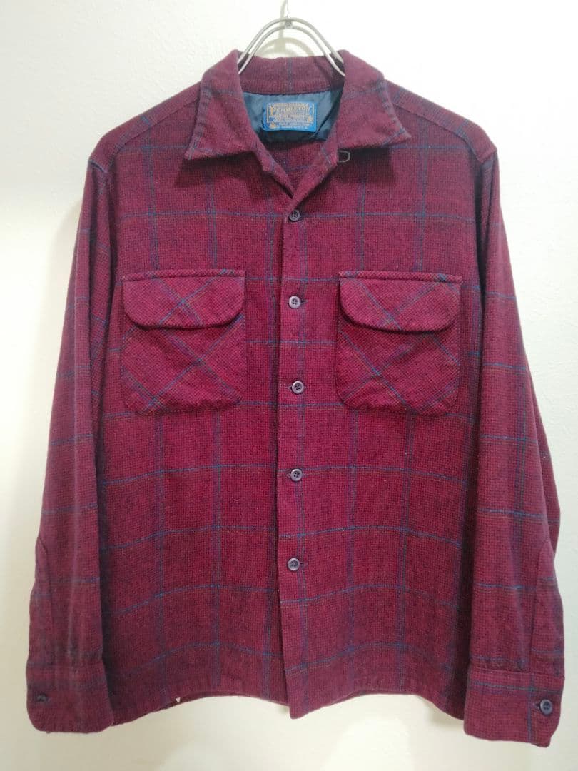 ペンドルトン　ボードシャツ　70s USA製