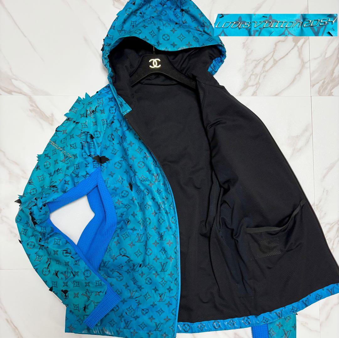 【国内限定2着】ルイヴィトン 2054 カモリーブス モノグラム ブルゾン