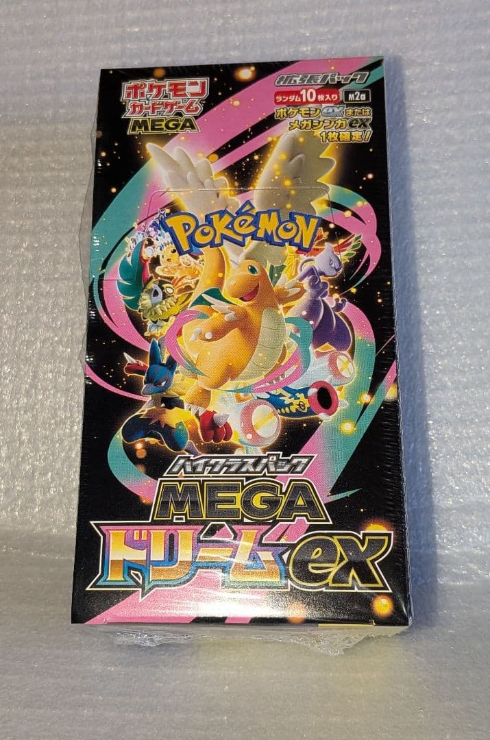 再*可様 【未開封】ポケモンカードゲーム MEGA ドリームEX 1BOX シュ