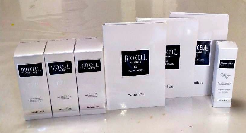 ⭐️ビオセル美容液と同美容液パック各３点、バイタル部分美容液１点。