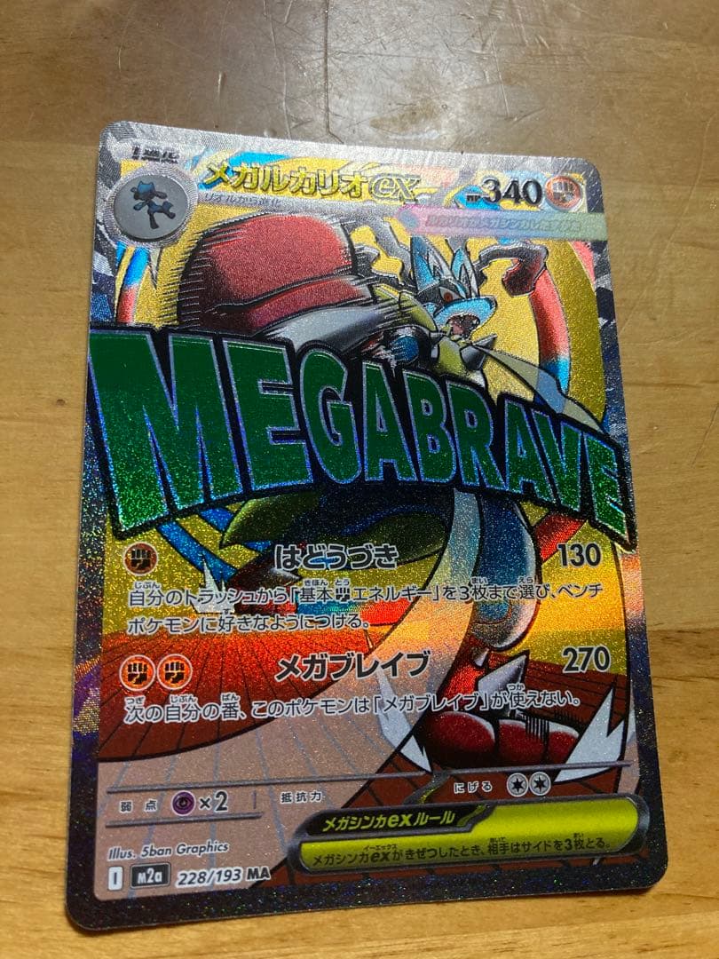 メガリザードンEX 228/193