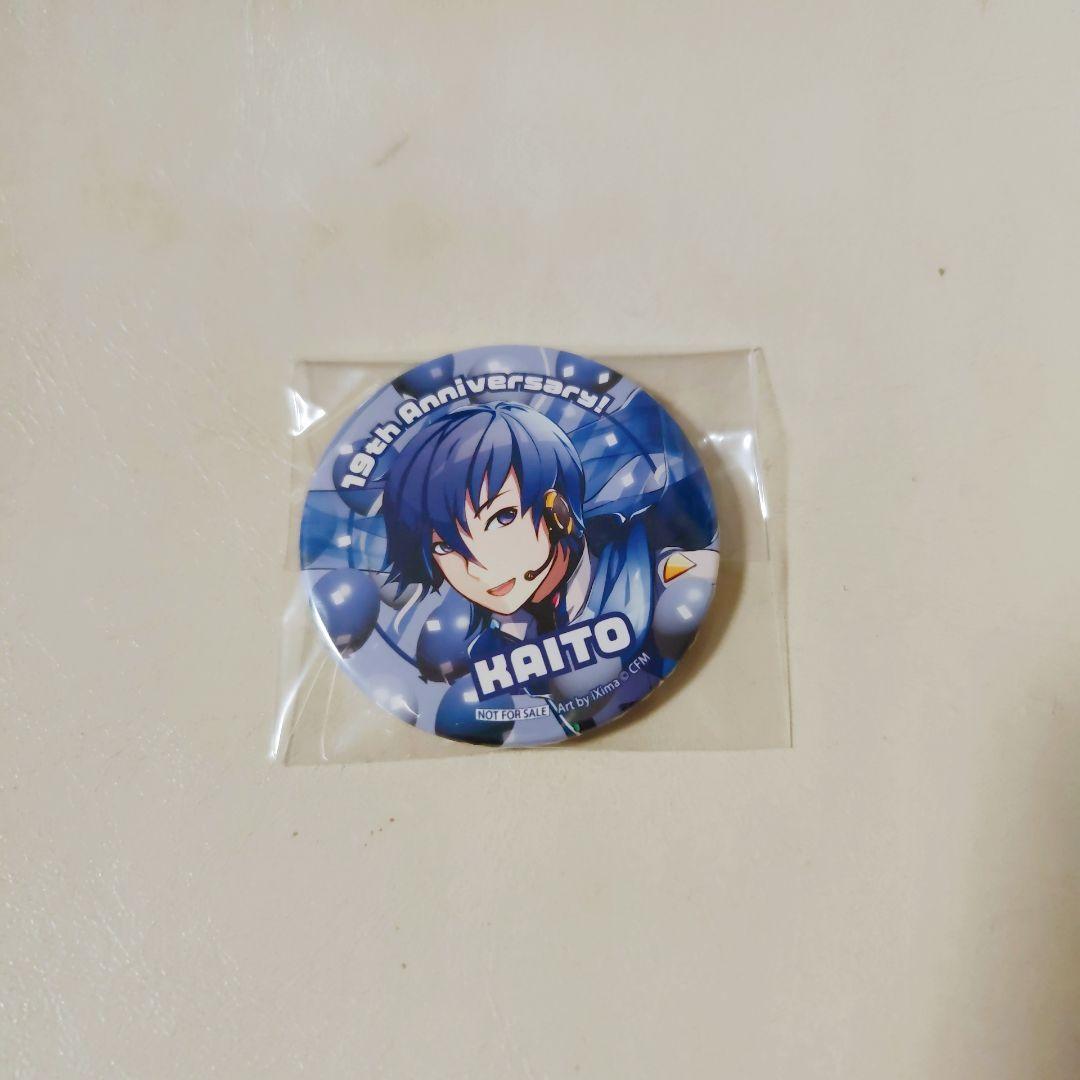KAITO プリロール 19th Anniversary ケーキ 缶バッジ
