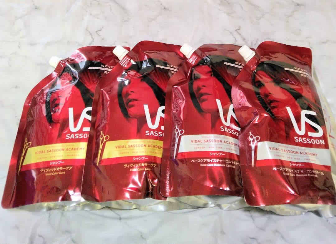 最終価格‼️　Vidal Sassoon シャンプー 800ml × 4個セット