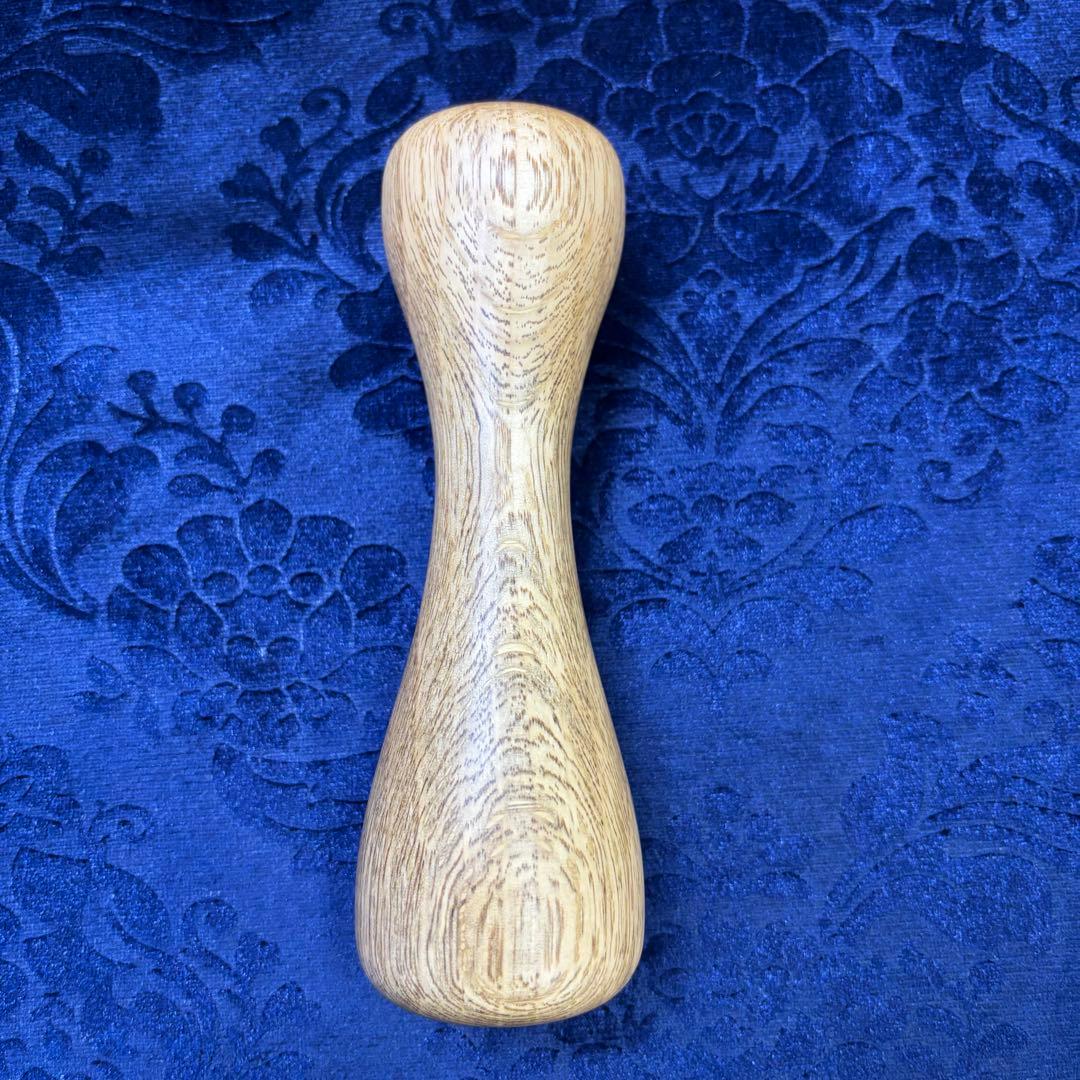 職人の木 白樫のダンベル型両面打ちリム