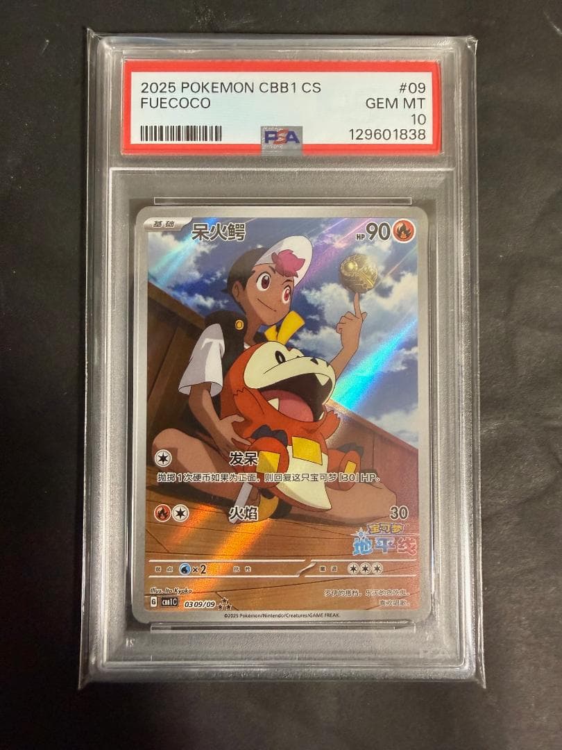 ポケモンカードゲーム 海外 中国版 AR ホゲータ PSA10