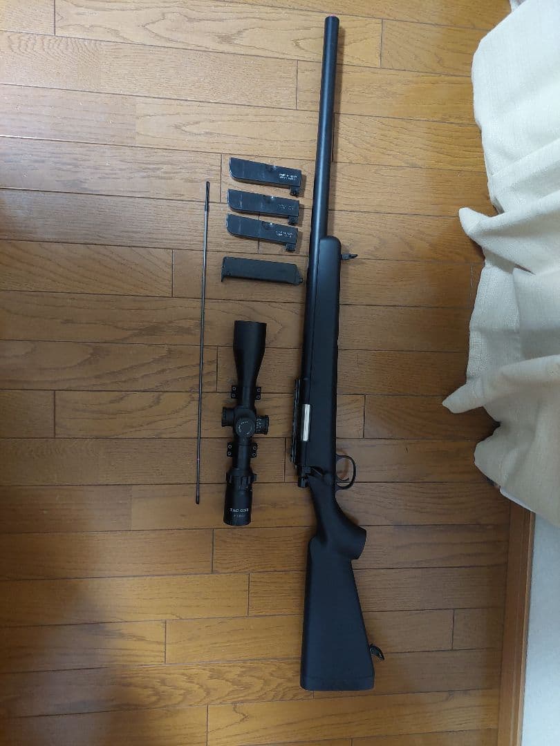 VSR-10 エアコッキングライフル スコープ付き TOKYO MARUI（東京マルイ） VSR-10 プロスナイパー ブラックストック