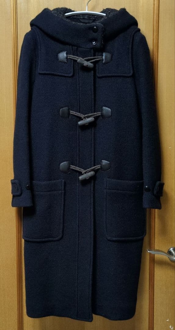 mina perhonenミナペルホネン nordic moss ネイビーコート