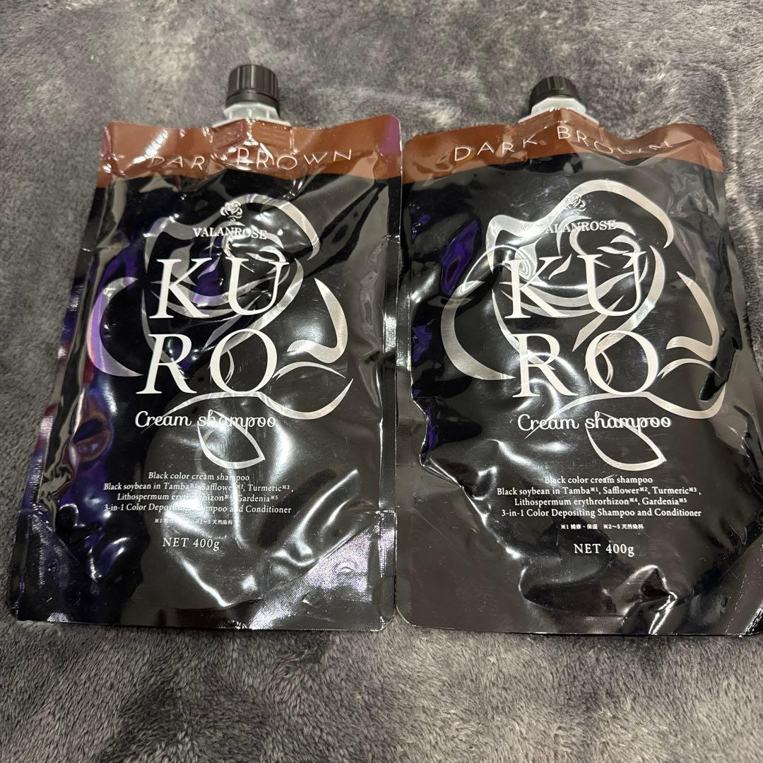 KUROクリームシャンプー ダークブラウン KUROクリームシャンプー | VALANROSE(バランローズ)【公式】