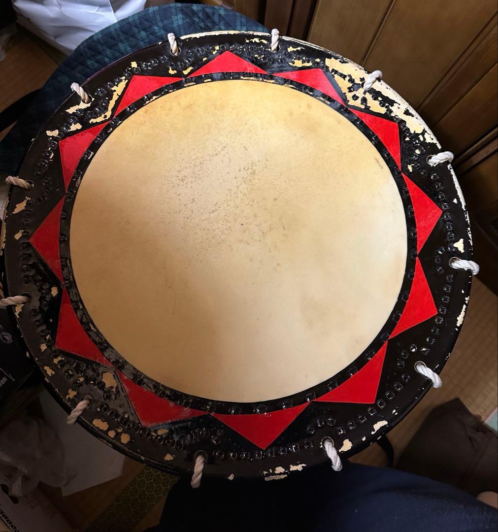 【ケース、バチ付き】さんさ太鼓(一尺七寸)