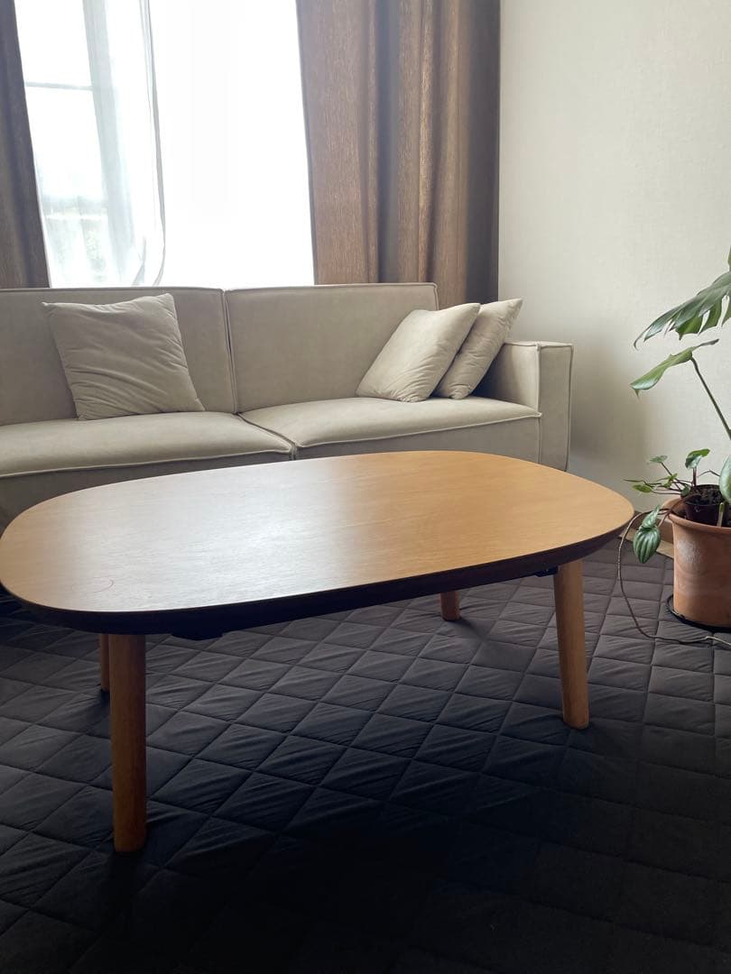 無印良品楕円こたつ小 ＭＪ‐ＫＤＳ３‐Ｎ (2023) 楕円こたつ 小 | 無印良品