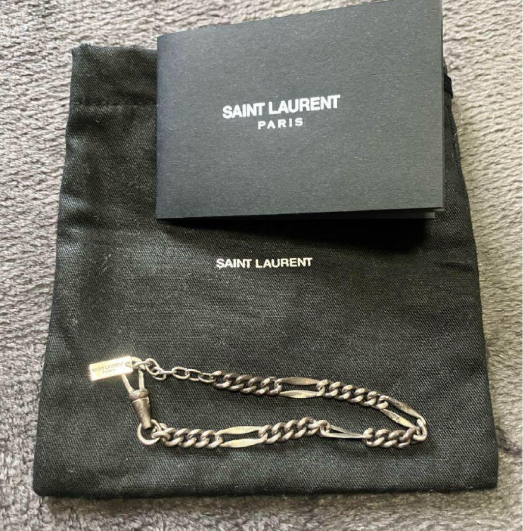 サンローラン　ブレスレット　シルバー　アクセサリー